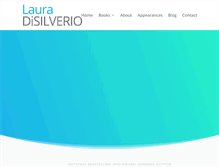 Tablet Screenshot of lauradisilverio.com